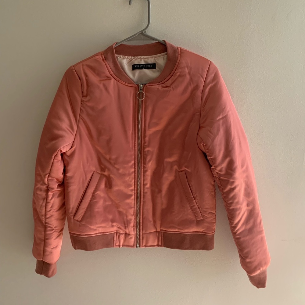 NEW pink puffer jacket